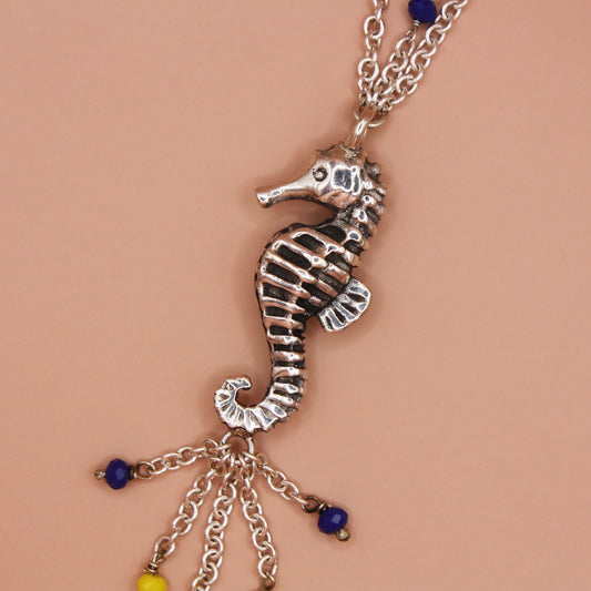 Collana lunga cavalluccio