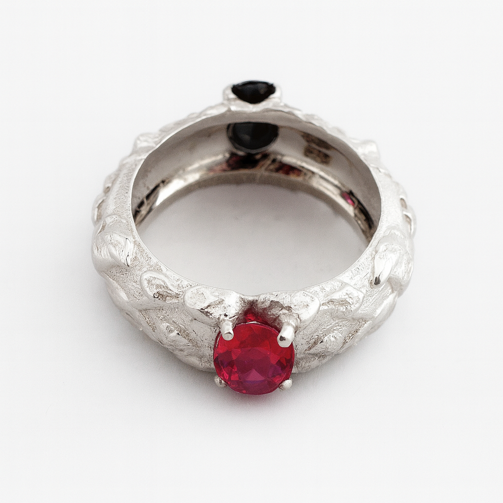 Anello nature double-face