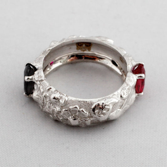 Anello nature double-face