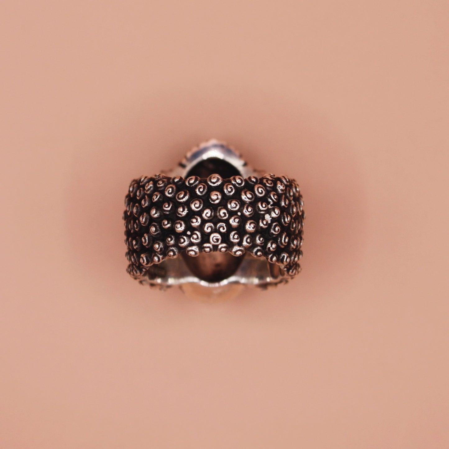 Anello volto Buddha