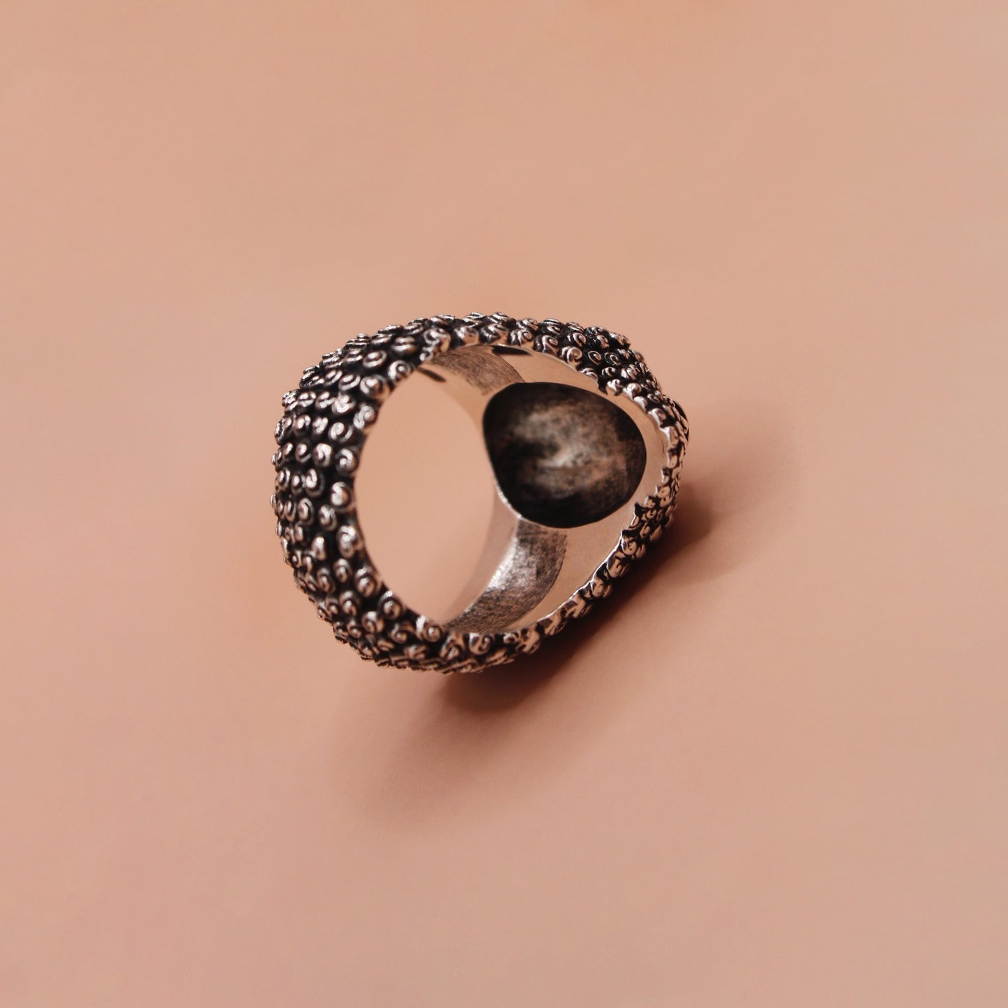 Anello volto Buddha
