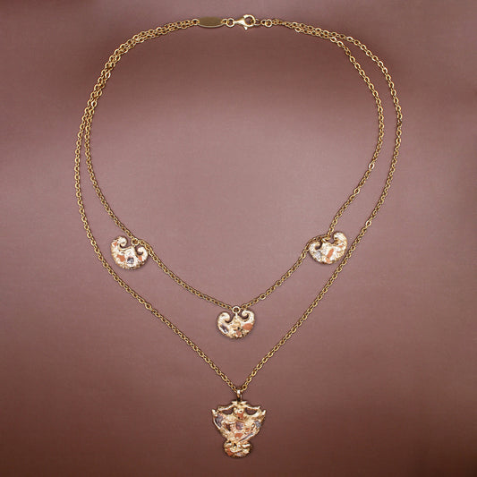 Collana a doppia catena “Linea Scrigno Segreto”