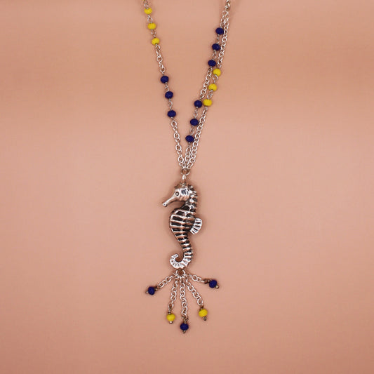 Collana lunga cavalluccio