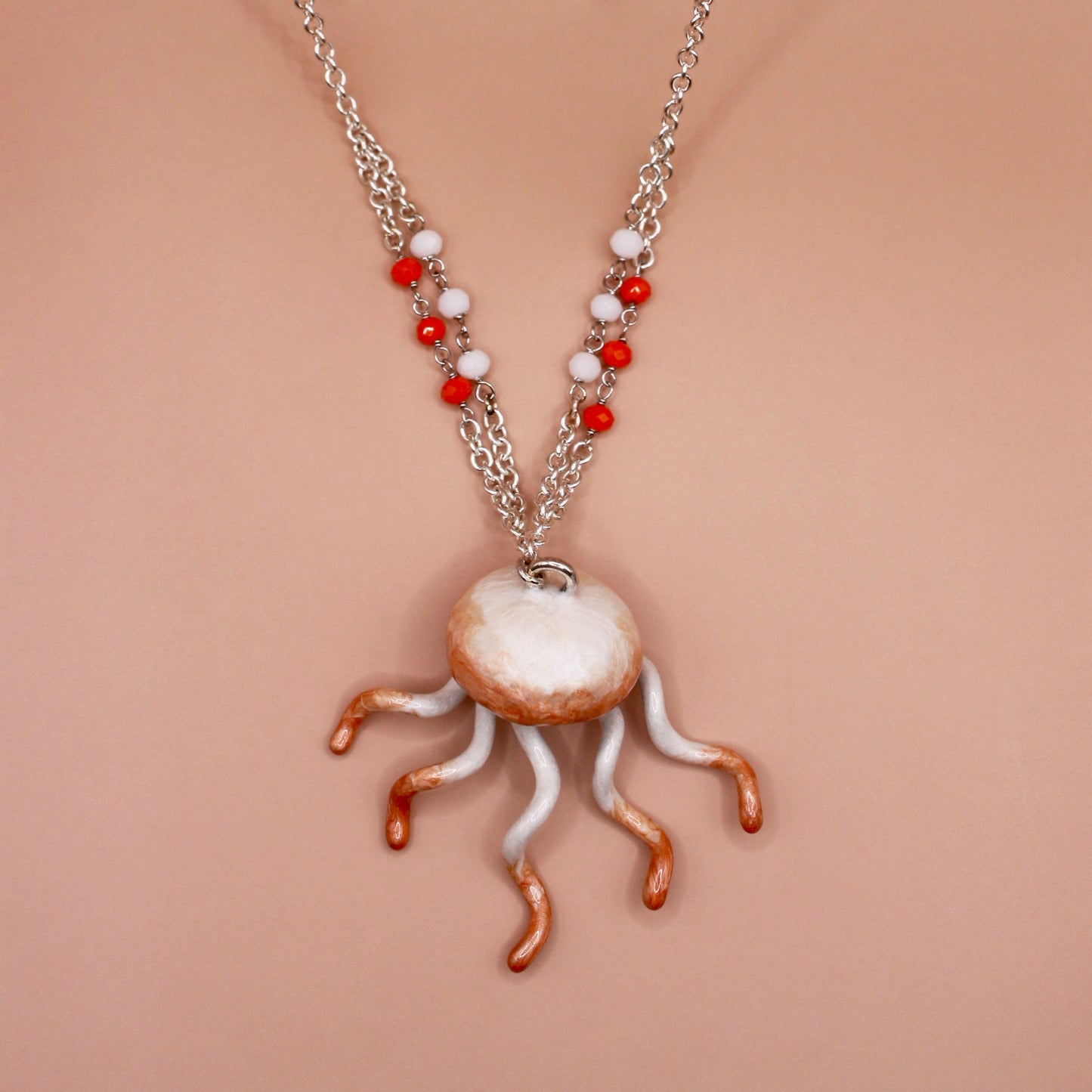 Collana lunga medusa