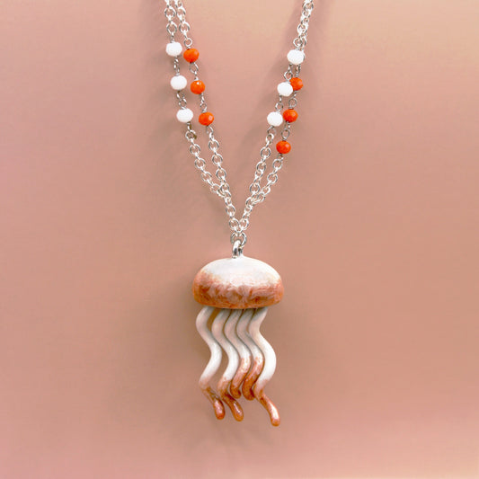 Collana lunga medusa