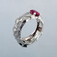 Anello nature double-face
