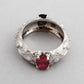 Anello nature double-face